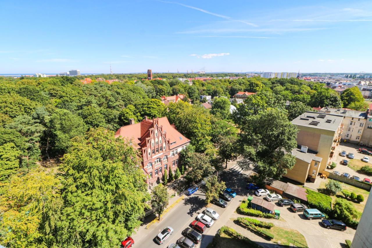 Apartament Morena Z Widokiem Z Tarasu Na Morze Свіноуйсьце Екстер'єр фото