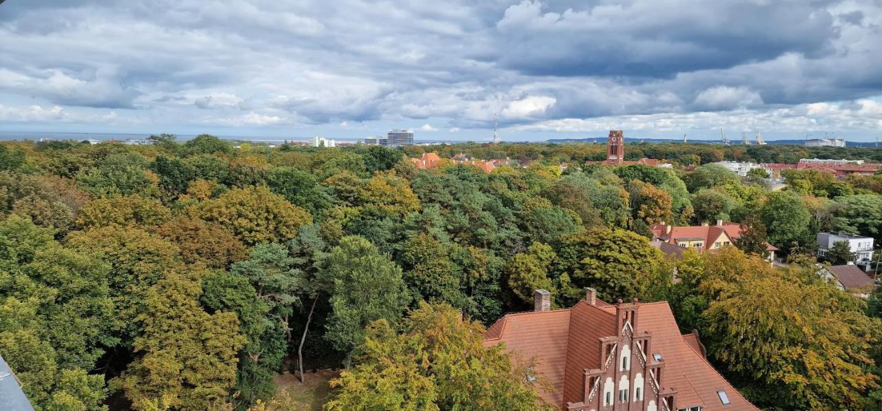 Apartament Morena Z Widokiem Z Tarasu Na Morze Свіноуйсьце Екстер'єр фото